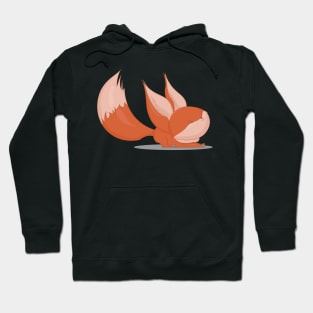 Cute fox stretching Hoodie